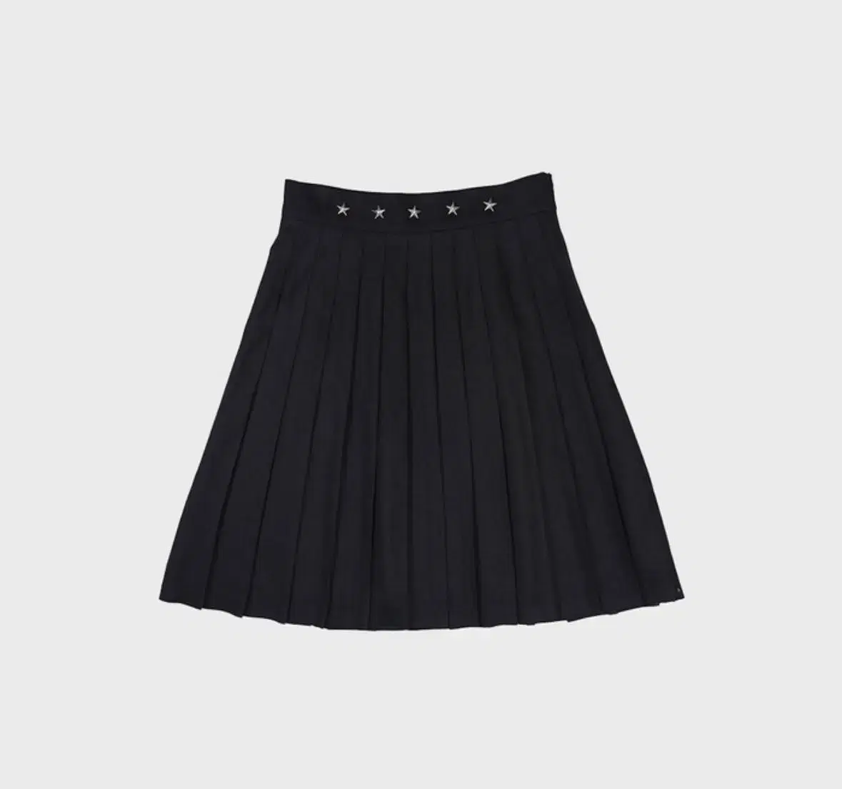 데어드 스커트 데어드 치마star rivet pleated skirt